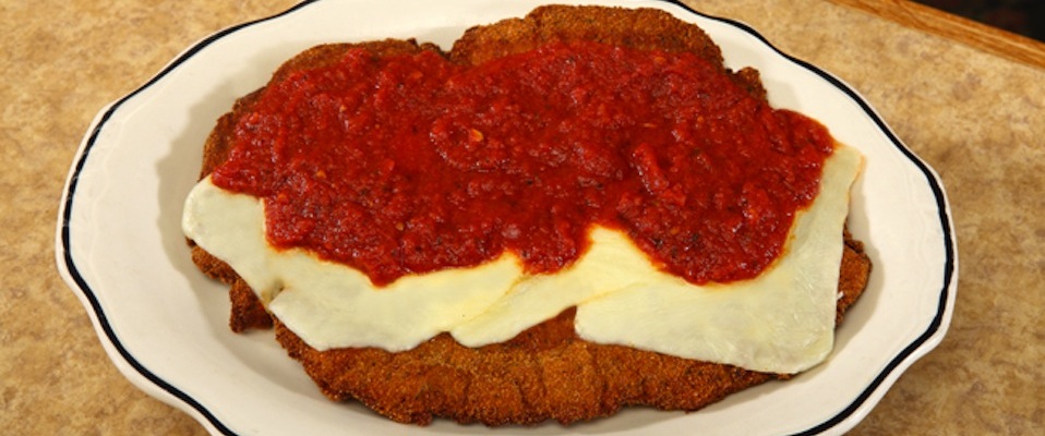 Marino's chicken parmigiana